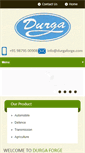 Mobile Screenshot of durgaforge.com